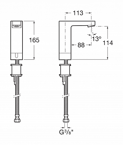 Смеситель для раковины Roca L90 5A5601C00 Смеситель для раковины Roca L90 5A5601C00