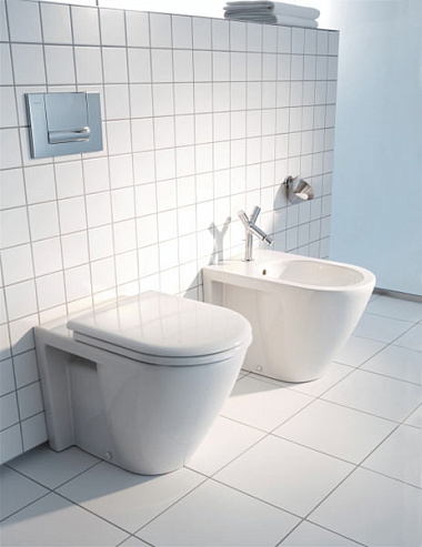 Биде напольное Duravit Starck-2 2255100000 Биде напольное Duravit Starck-2 2255100000