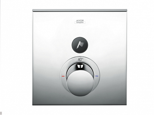 Термостат для душа Axor ShowerSelect 36714330, черный хром Термостат для душа Axor ShowerSelect 36714330, черный хром