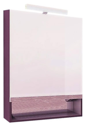 Зеркало-шкаф 80 см Roca Gap ZRU9000089, фиолетовый