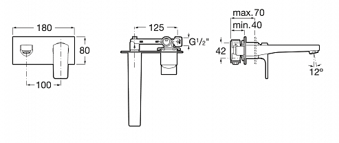 Смеситель для раковины Roca L90 5A3L20C00 Смеситель для раковины Roca L90 5A3L20C00