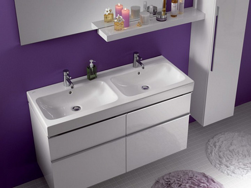 Раковина 120 см Geberit iCon 124120000 Раковина 120 см Geberit iCon 124120000